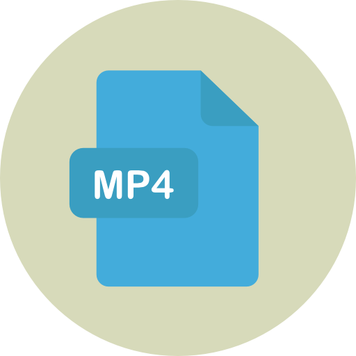 mp4 Roundicons Circle flat icon
