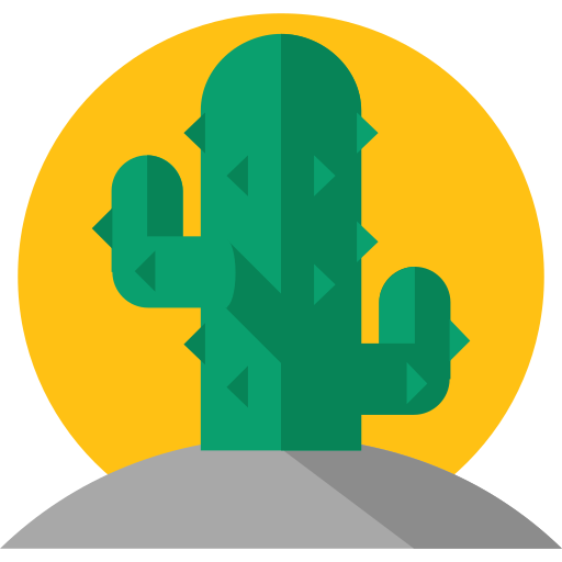 cactus Roundicons Flat icono