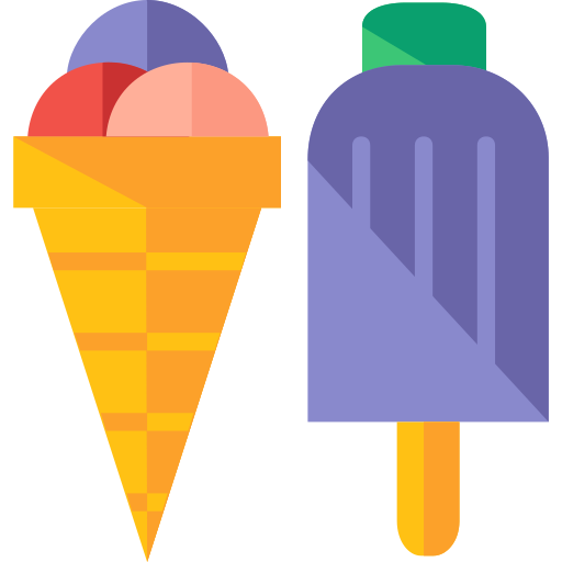 helado Roundicons Flat icono