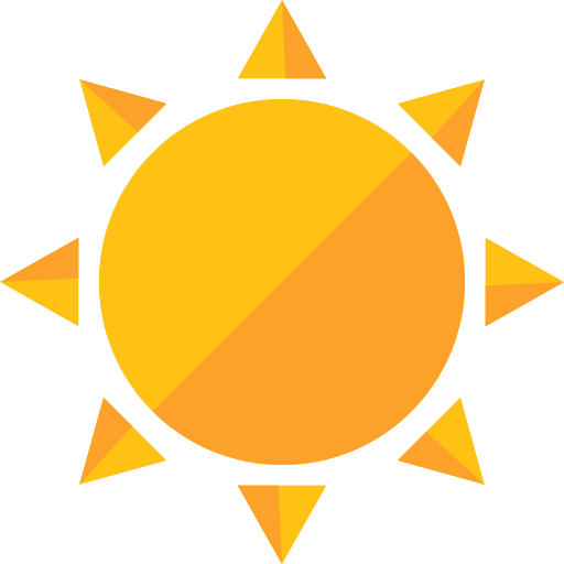 sol Roundicons Flat icono