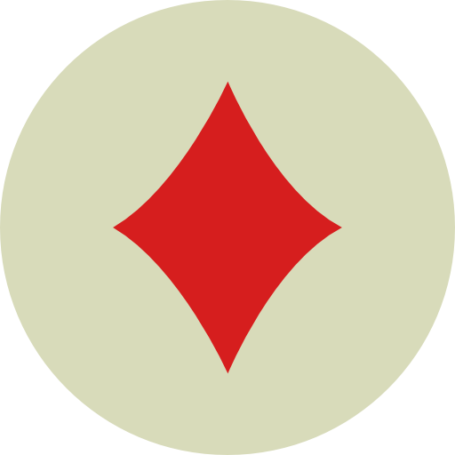 Diamonds Roundicons Circle flat icon