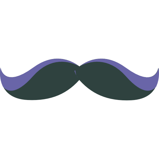 bigode Roundicons Flat Ícone