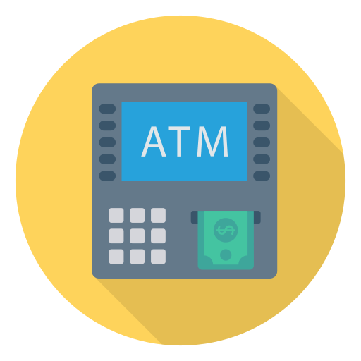 geldautomaat Dinosoft Circular icoon