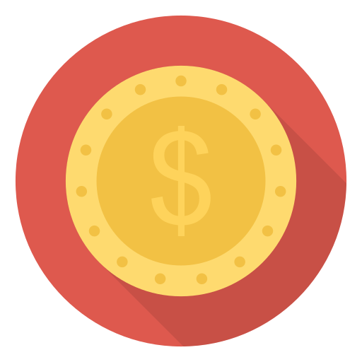 Dollar Dinosoft Circular icon