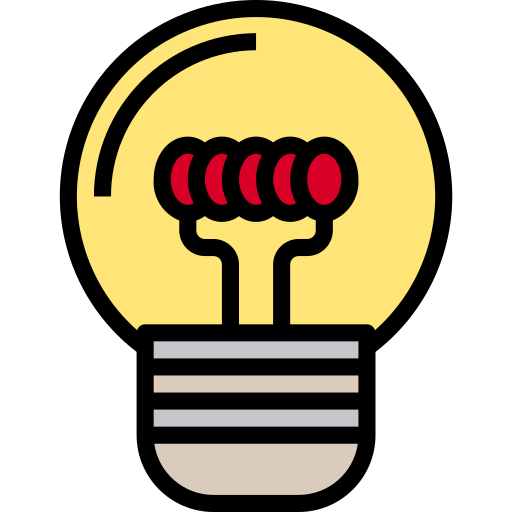 Light bulb Phatplus Lineal Color icon