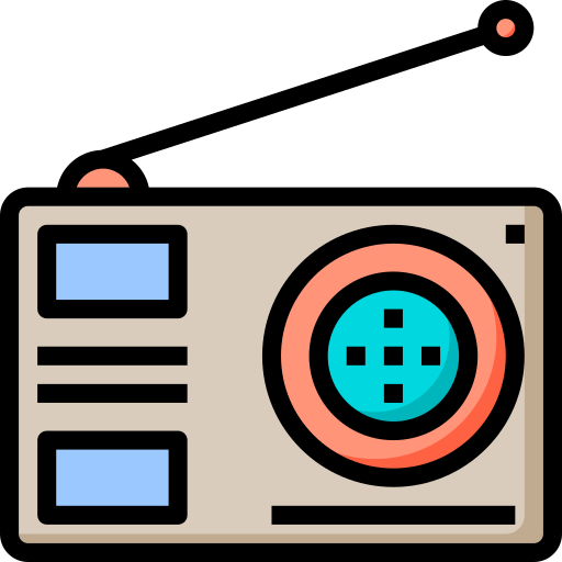 Radio Phatplus Lineal Color icono