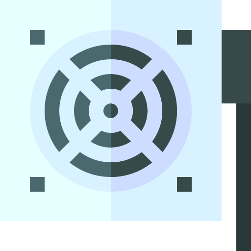 Power Basic Straight Flat icon