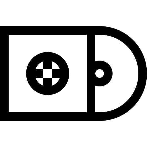 Cds Basic Straight Lineal Ícone