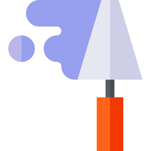 troffel Basic Straight Flat icoon