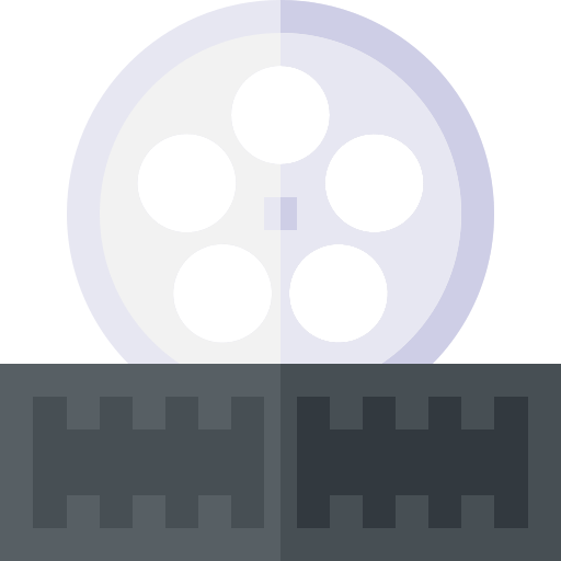 filmrolle Basic Straight Flat icon