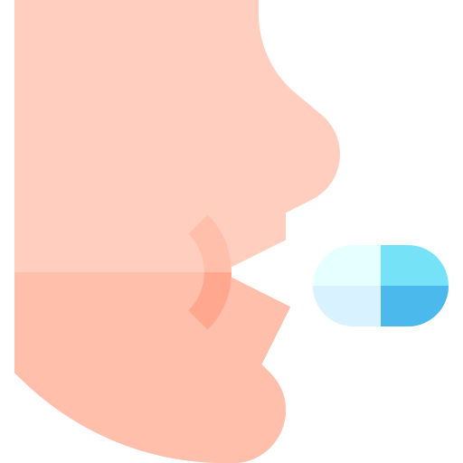 Pill Basic Straight Flat icon