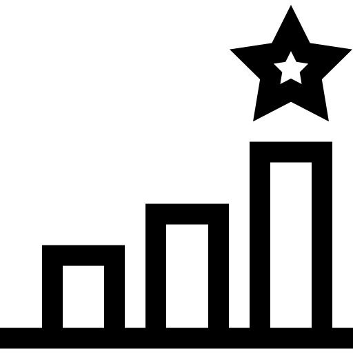 podium Basic Straight Lineal ikona