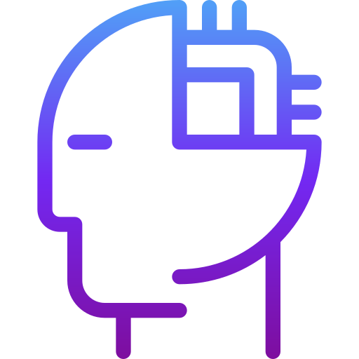 aprendizaje automático Generic gradient outline icono