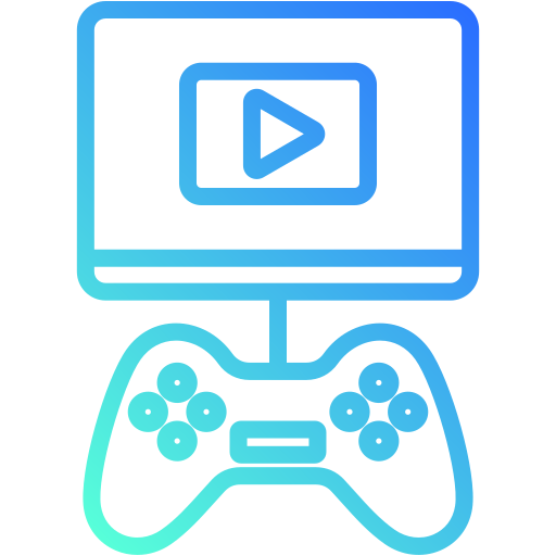 Gaming Generic gradient outline icon