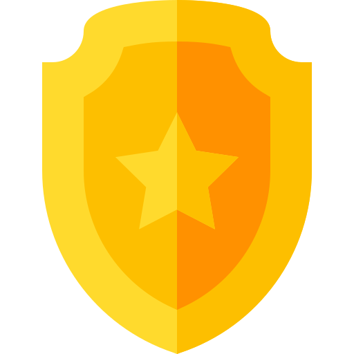 Shield Basic Straight Flat icon