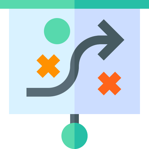 strategia Basic Straight Flat icona