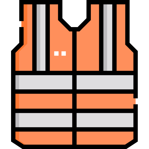Life jacket Detailed Straight Lineal color icon