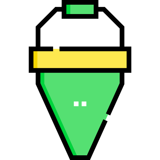 Bucket Detailed Straight Lineal color icon