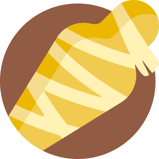 Mummy Detailed Flat Circular Flat icon