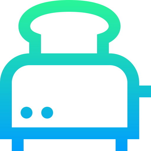 トースター Super Basic Straight Gradient icon