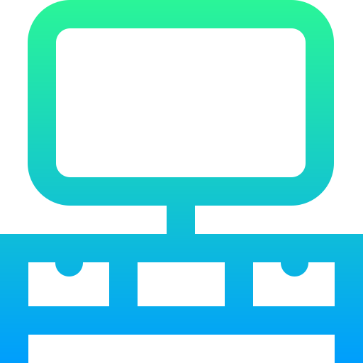 tavolo tv Super Basic Straight Gradient icona
