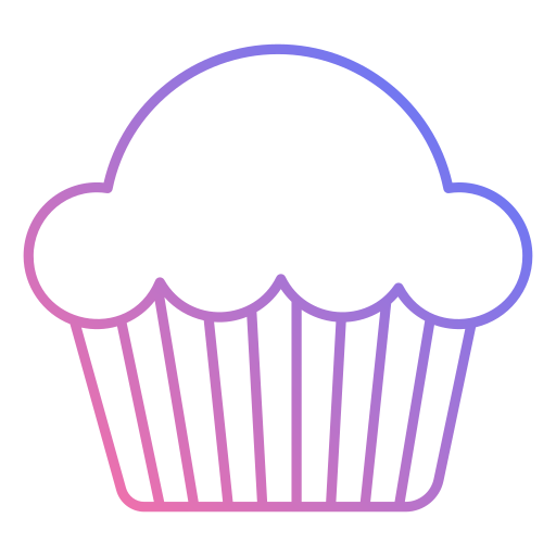 Dessert Generic gradient outline icon