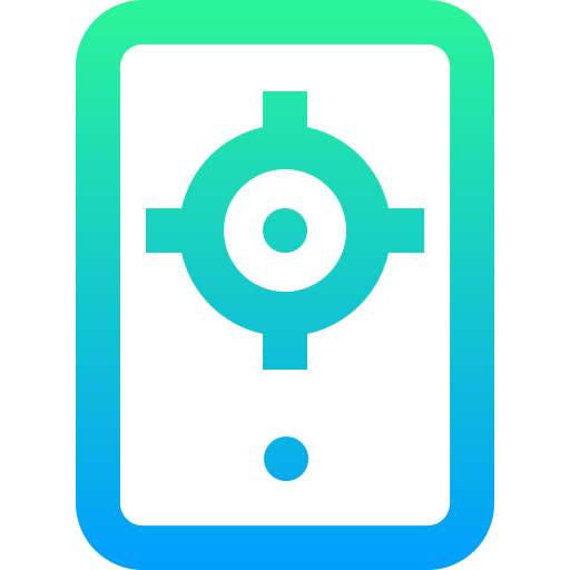 Tracking Super Basic Straight Gradient icon