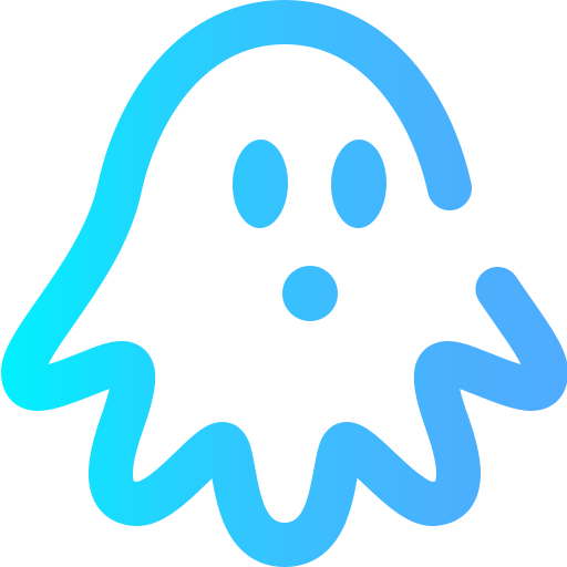 Haunted house Super Basic Omission Gradient icon