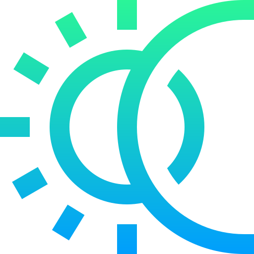 日食 Super Basic Straight Gradient icon