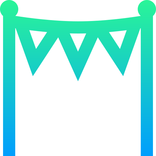Puerta Super Basic Straight Gradient icono