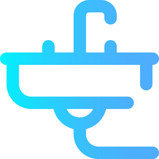 Sink Super Basic Omission Gradient icon
