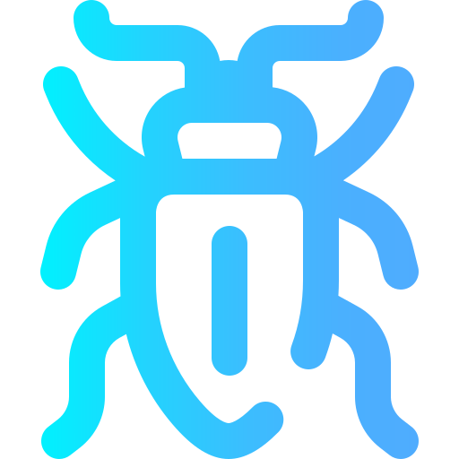 Sap beetle Super Basic Omission Gradient icon