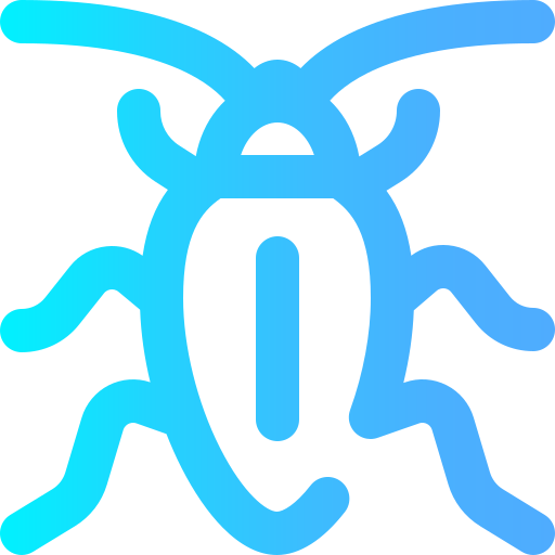 바퀴벌레 Super Basic Omission Gradient icon