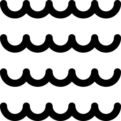 golven Basic Rounded Lineal icoon