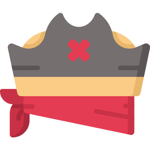 Пиратская шляпа Special Flat иконка