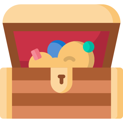 Treasure chest Special Flat icon