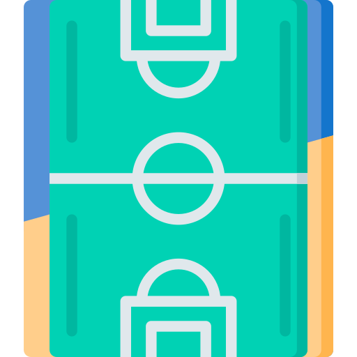 Campo de fútbol Special Flat icono