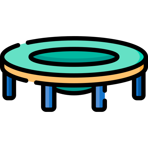 trampoline Special Lineal color Icône