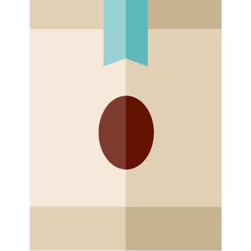 kaffeebeutel Basic Straight Flat icon
