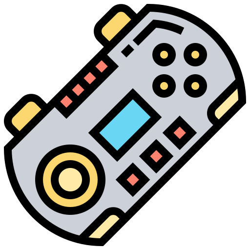 Gamepad Meticulous Lineal Color icono