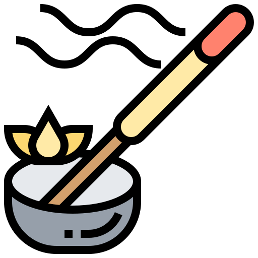 Incense Meticulous Lineal Color icon