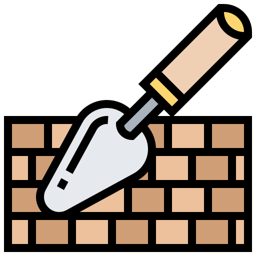 Trowel Meticulous Lineal Color icon