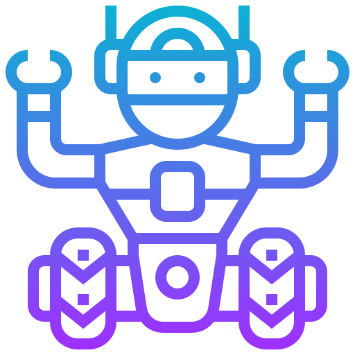 로봇 Meticulous Gradient icon