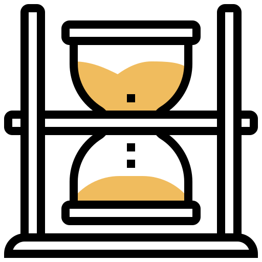 sanduhr Meticulous Yellow shadow icon