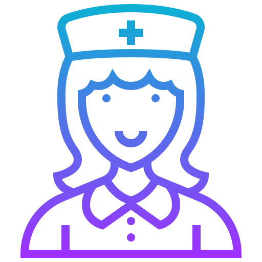 Nurse Meticulous Gradient icon