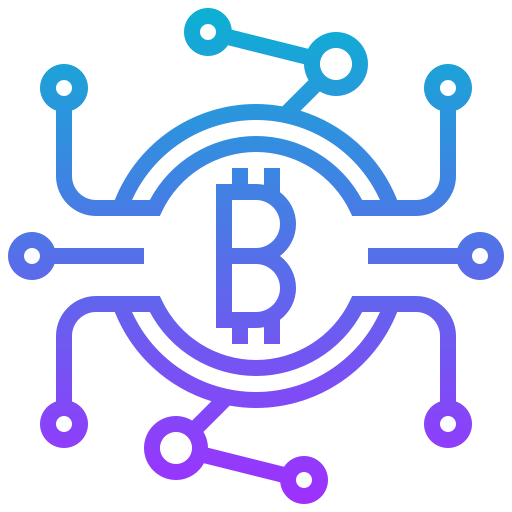 Bitcoin Meticulous Gradient icono