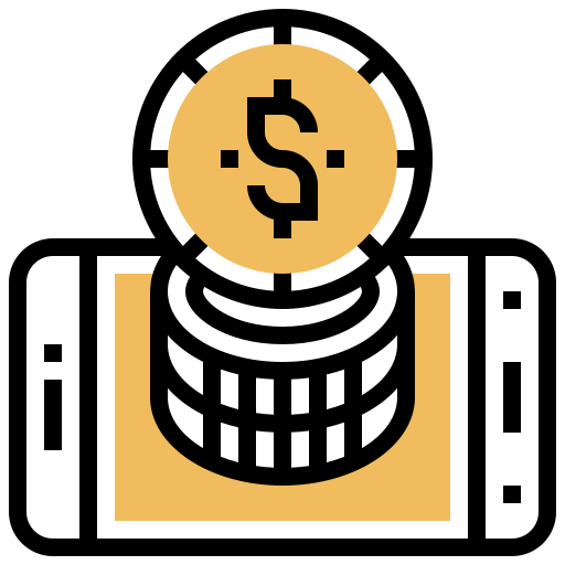 Online banking Meticulous Yellow shadow icon