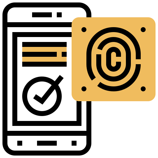 identificazione delle impronte digitali Meticulous Yellow shadow icona