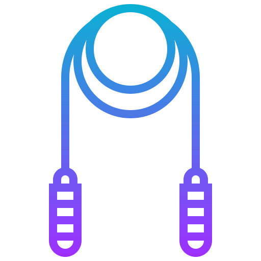 Skipping rope Meticulous Gradient icon