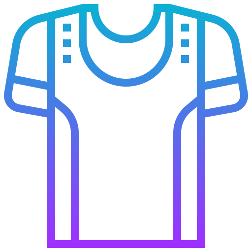 스포츠 셔츠 Meticulous Gradient icon